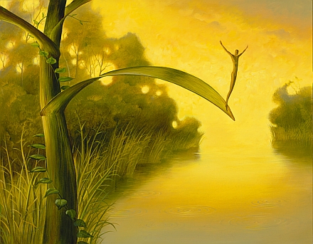 Vladimir Kush waiting for luck